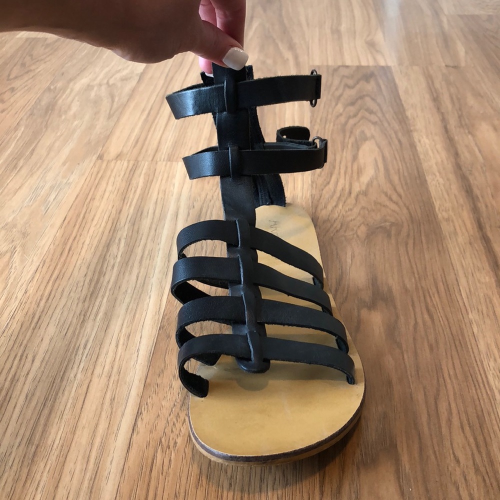 Black sandals